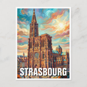 Strasbourg Cathedral Postcard