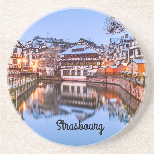 Strasbourg Drink Coaster (Front)