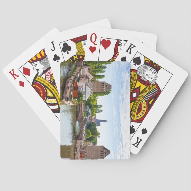 Strasbourg France Poker Cards (Back)