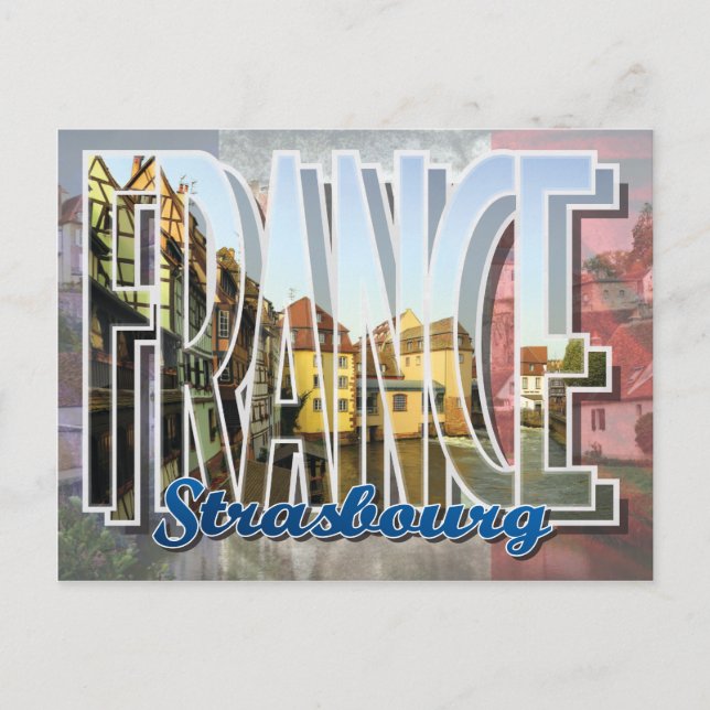 Strasbourg, France Postcard (Front)