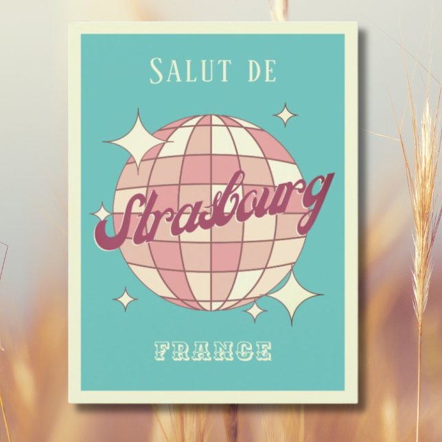 Strasbourg France Retro Vintage Postcard (Creator Uploaded)