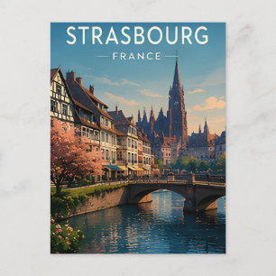 Strasbourg France Travel Gift Postcard