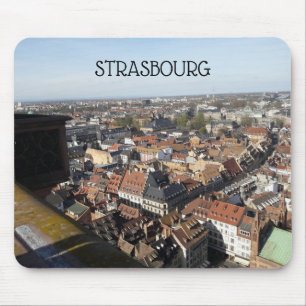 Strasbourg France View From Cathedral Mouse Pad