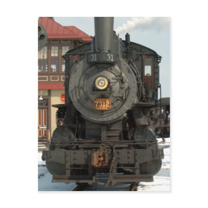 Strasburg Engine 31 Postcard