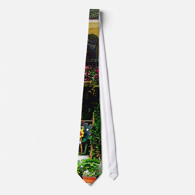 Strasburg Flower Shop Neck Tie (Front)