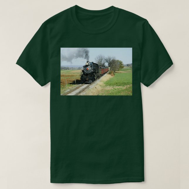 Strasburg Railroad 90 2 T-Shirt (Design Front)