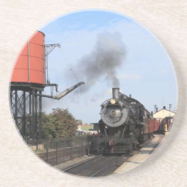Strasburg Railroad Drink Coaster (Front)