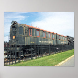 Strasburg Railroad Passenger Car Poster