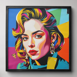 “Strasha” - Gloss Pop Collage Dream Peel And Stick Photo Tile