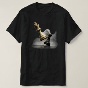Strategic Chess King Graphic T-Shirt