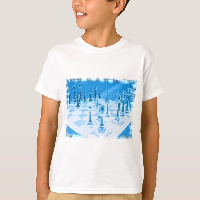 Strategic Chess Play Kid's T-Shirt (Front)