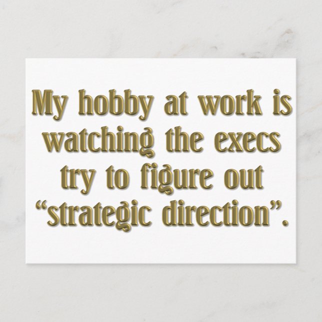 Strategic Direction Postcard (Front)
