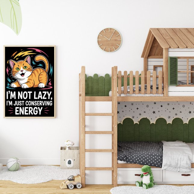 Strategic Energy Conservation Feline Poster (Creator Uploaded)
