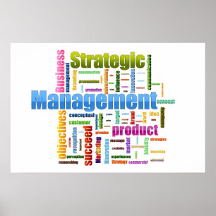 Strategic Management Design Poster