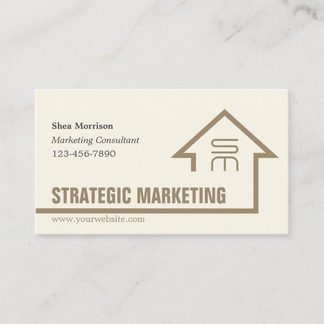 Strategic Marketing Business Card (Front)