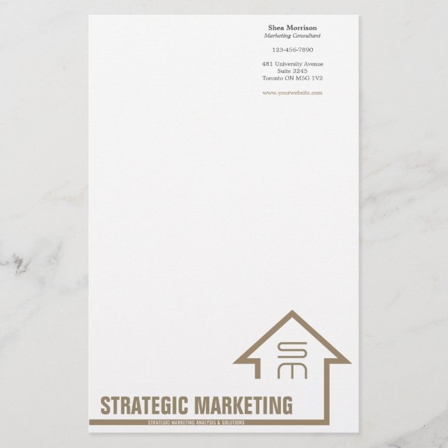 Strategic Marketing Stationery (Front)
