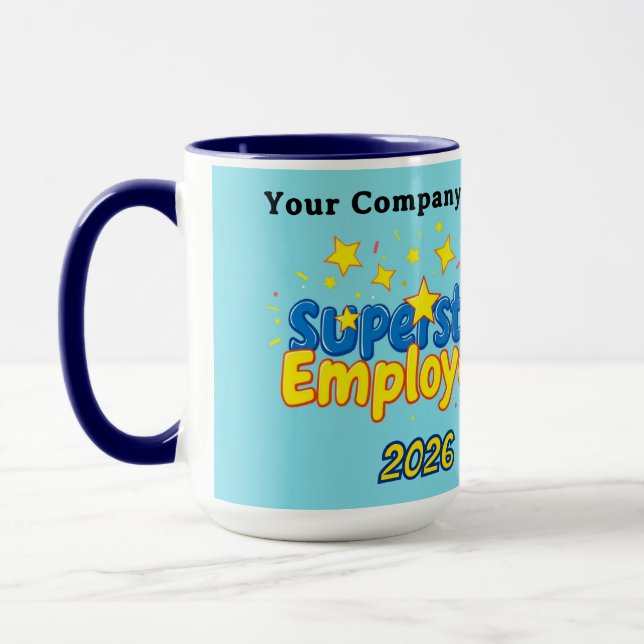 Strategic Power Superstar Employee Merit Mug (Left)