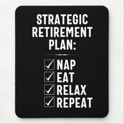 Strategic Retirement Plan _ Coworker Boss Leaving Mouse Pad
