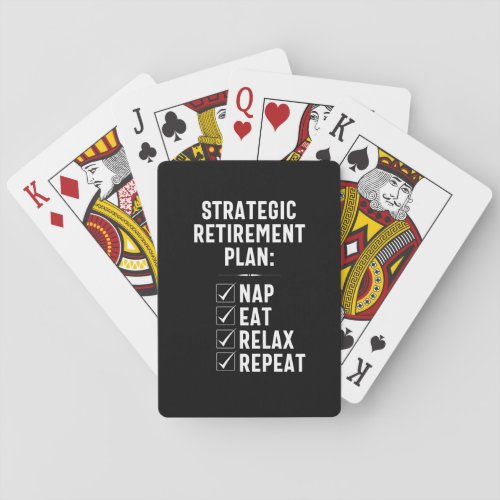 Strategic Retirement Plan _ Coworker Boss Leaving Playing Cards