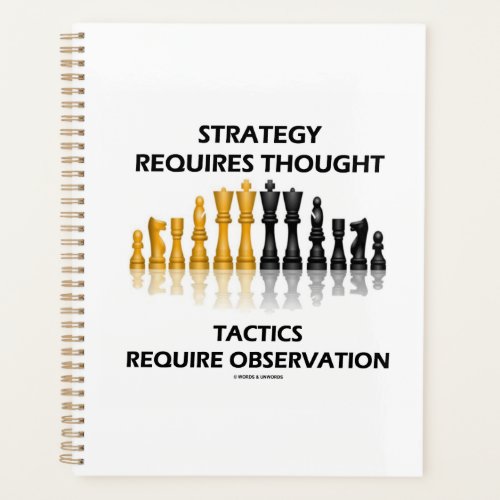 Strategy Requires Thought Tactics Observation Planner