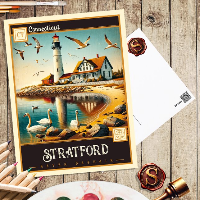 Stratford, Connecticut | Vintage Postcard (Creator Uploaded)