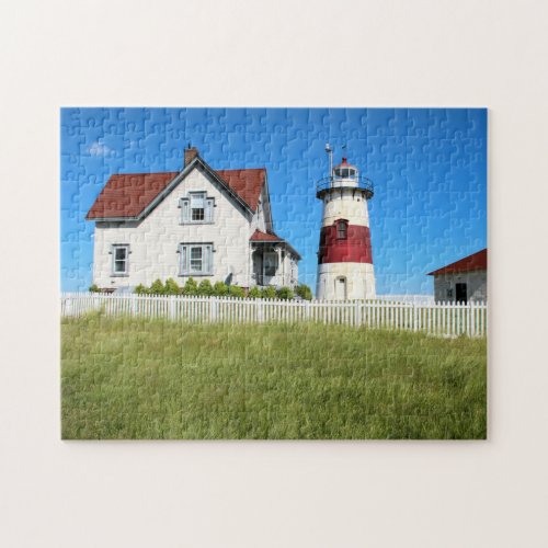 Stratford Point Lighthouse Connecticut Jigsaw Puzzle