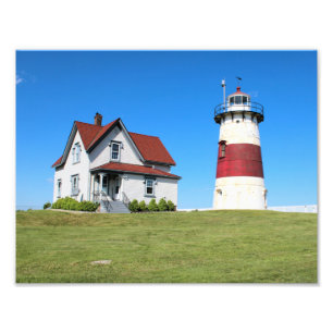 Stratford Point Lighthouse, Connecticut Photo Print
