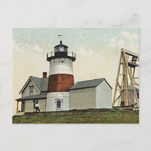 Stratford Point Lighthouse Postcard