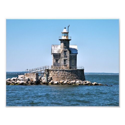 Stratford Shoal Lighthouse Connecticut Photo Print