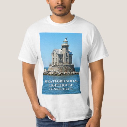 Stratford Shoal Lighthouse Connecticut T_Shirt