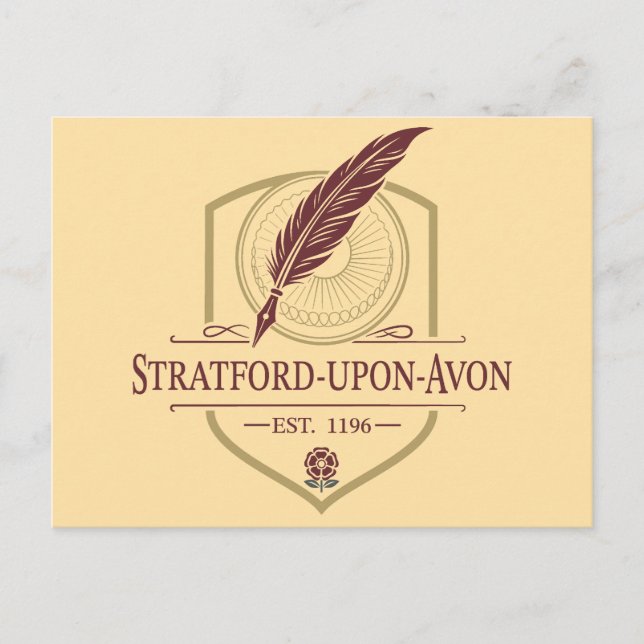 Stratford-upon-Avon England Postcard (Front)