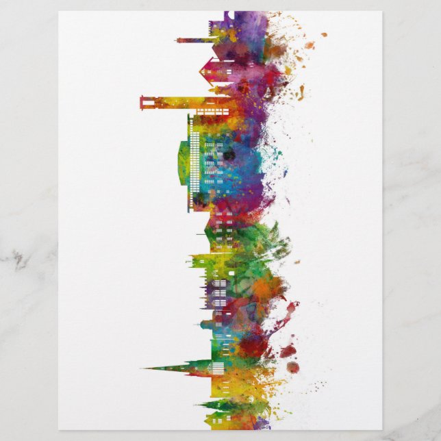 Stratford-upon-Avon England Skyline Flyer (Front)