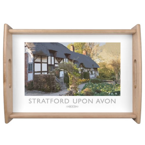 Stratford upon Avon Railway Poster Serving Tray
