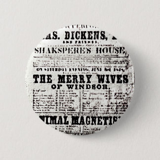 Stratford-upon-Avon Shakespeare's Artifacts3 jGib Pinback Button