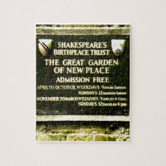 Stratford-upon-Avon  Shakespeare's Birth jGibney Jigsaw Puzzle