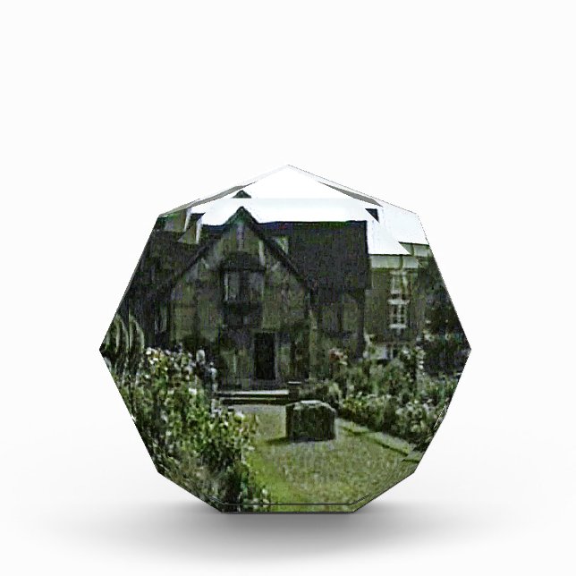 Stratford-upon-Avon Shakespeare's Birthplace jGibn Acrylic Award (Front)