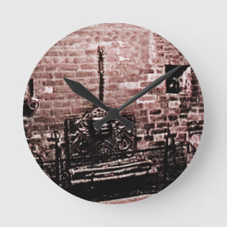 Stratford-upon-Avon Shakespeare's Fireplace jGibne Round Clock