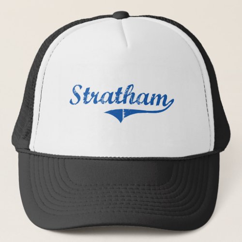 Stratham New Hampshire Classic Design Trucker Hat