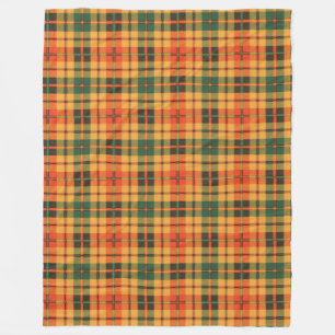 Strathearn clan Plaid Scottish tartan Fleece Blanket