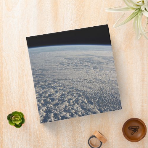 Stratocumulus Clouds Above The Pacific Ocean 3 Ring Binder