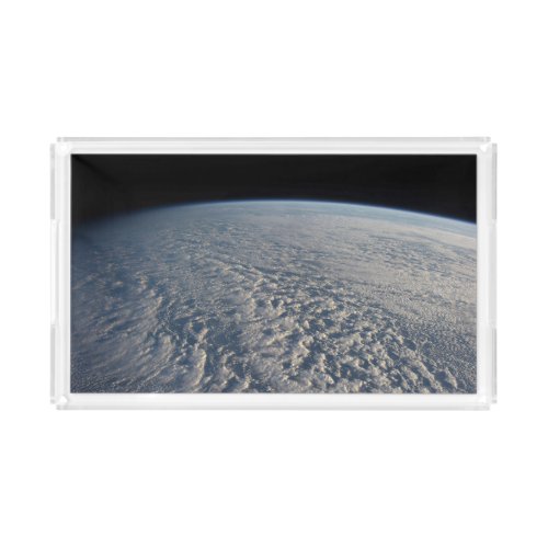 Stratocumulus Clouds Above The Pacific Ocean Acrylic Tray