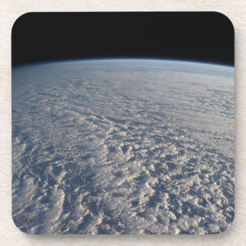 Stratocumulus Clouds Above The Pacific Ocean Beverage Coaster