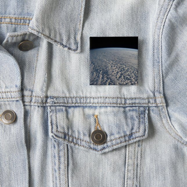 Stratocumulus Clouds Above The Pacific Ocean. Button (In Situ)