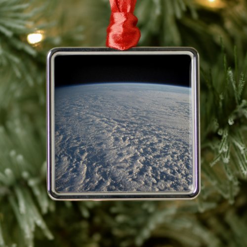 Stratocumulus Clouds Above The Pacific Ocean Metal Ornament