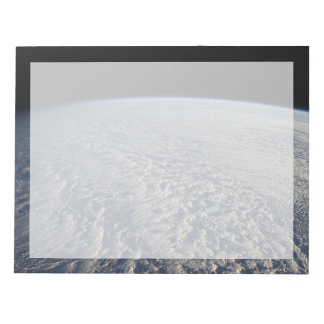 Stratocumulus Clouds Above The Pacific Ocean. Notepad (Front)