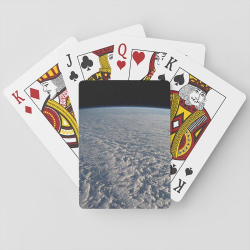 Stratocumulus Clouds Above The Pacific Ocean Poker Cards