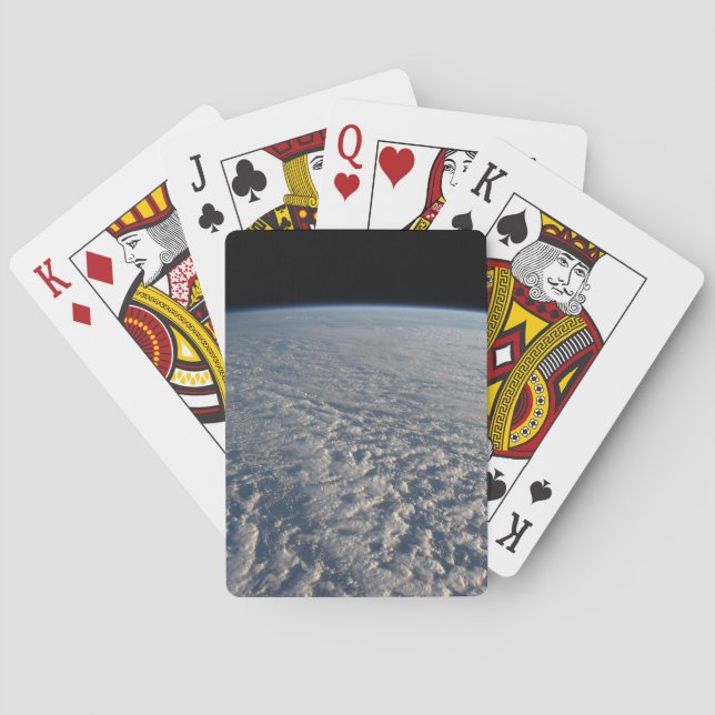Stratocumulus Clouds Above The Pacific Ocean. Poker Cards (Back)