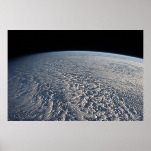 Stratocumulus Clouds Above The Pacific Ocean Poster