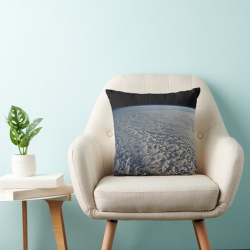 Stratocumulus Clouds Above The Pacific Ocean Throw Pillow