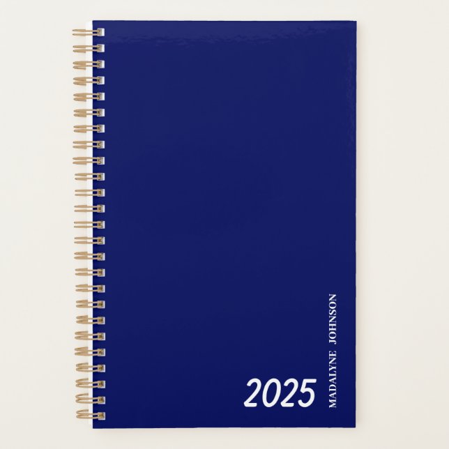 Stratos Dk Purple Dated My Daily Planner (Front)